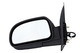 2002-2006 Chevrolet Trailblazer Side View Door Mirror , Power Glass , Heated , Textured - Driver Left Side