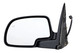 1999-2002 Chevrolet Silverado 1500 Side View Door Mirror , Power Glass , Heated , Chrome - Driver Left Side