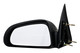 2005-2011 Dodge Dakota Side View Door Mirror , Non-Powered , Non-Heated , Textured , Non-Folding - Driver Left Side