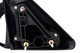 2005-2011 Dodge Dakota Side View Door Mirror , Non-Powered , Non-Heated , Textured , Non-Folding - Driver Left Side