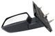 2004-2006 Ford F-150 Side View Door Mirror , Power Glass , Non-Heated , Textured - Driver Left Side