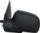 2002-2005 Ford Explorer Side View Door Mirror , Power Glass , Non-Heated , Textured , Puddle Light - Driver Left Side