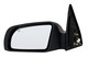 2007-2012 Nissan Altima Sedan Side View Door Mirror , Power Glass , Heated , Paintable , Turn Signal - Driver Left Side