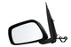 2005-2010 Nissan Pathfinder Side View Door Mirror , Power Glass , Non-Heated , Paintable - Driver Left Side