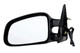 1999-2002 Pontiac Grand Am GT Side View Door Mirror , Power Glass , Non-Heated , Paintable - Driver Left Side