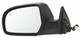 2012-2014 Subaru Legacy Side View Door Mirror , Power Glass , Heated , Paintable - Driver Left Side
