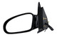 1996-2001 Saturn SL Side View Door Mirror , Power Glass , Non-Heated , Gloss - Driver Left Side