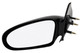 1996-1999 Saturn SW1 Side View Door Mirror , Manual Remote , Non-Heated , Gloss - Driver Left Side