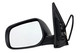 2009-2013 Toyota Corolla Side View Door Mirror , Power Glass , Non-Heated , Paintable - Driver Left Side