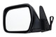 1991-1997 Toyota Land Cruiser Side View Door Mirror , Power Glass , Non-Heated , Paintable - Driver Left Side