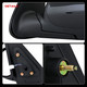 2003-2006 Toyota Tundra Double Cab Limited Side View Door Mirror , Power Glass , Non-Heated , Paintable - Driver Left Side