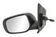 2007-2012 Toyota Yaris Sedan Side View Door Mirror , Manual Remote , Non-Heated , Paintable - Driver Left Side
