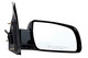 2000-2005 Chevrolet Astro Side View Door Mirror , Power Glass , Non-Heated , Gloss - Passenger Right Side