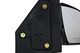 1988-1998 GMC Safari Side View Door Mirror , Non-Powered , Non-Heated , Gloss - Passenger Right Side