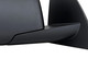 2009-2017 GMC Acadia Side View Door Mirror , Power Glass , Non-Heated , Textured - Passenger Right Side