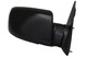 1988-2002 GMC K2500 Side View Door Mirror , Manual Remote , Non-Heated , Gloss - Passenger Right Side