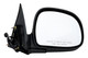 1998-2000 GMC Envoy Side View Door Mirror , Power Glass , Non-Heated , Paintable - Passenger Right Side