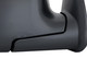 1999-2007 GMC Sierra 3500 Side View Door Mirror , Non-Powered , Non-Heated , Textured - Passenger Right Side