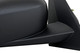 2006-2007 Dodge Charger Side View Door Mirror , Power Glass , Non-Heated , Textured , Non-Folding - Passenger Right Side