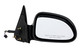 2001-2004 Dodge Dakota Side View Door Mirror , Power Glass , Non-Heated , Textured - Passenger Right Side