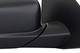 2013-2016 Dodge Dart Side View Door Mirror , Non-Powered , Non-Heated , Textured - Passenger Right Side