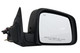 2011-2018 Dodge Durango Side View Door Mirror , Power Glass , Heated , Paintable - Passenger Right Side