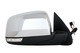 2011-2018 Dodge Durango Side View Door Mirror , Power Glass , Heated , Chrome , Memory - Passenger Right Side