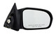 2001-2005 Honda Civic Coupe Side View Door Mirror , Power Glass , Non-Heated , Textured - Passenger Right Side