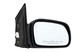 2006-2008 Honda Civic Coupe Side View Door Mirror , Power Glass , Non-Heated , Gloss - Passenger Right Side