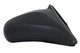 1996-2000 Honda Civic Coupe/Hatchback Side View Door Mirror , Manual Remote , Non-Heated , Textured - Passenger Right Side