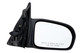 2001-2005 Honda Civic Sedan Side View Door Mirror , Manual Remote , Non-Heated , Textured - Passenger Right Side
