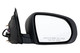 2014-2019 Jeep Cherokee Side View Door Mirror , Power Glass , Non-Heated , Textured - Passenger Right Side