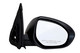 2010-2013 Mazda 3 Side View Door Mirror , Power Glass , Heated , Paintable - Passenger Right Side