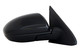 2010-2013 Mazda 3 Side View Door Mirror , Power Glass , Heated , Paintable - Passenger Right Side