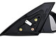 2008-2012 Nissan Altima Coupe Side View Door Mirror , Power Glass , Heated , Paintable , Turn Signal - Passenger Right Side