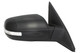 2007-2012 Nissan Altima Sedan Side View Door Mirror , Power Glass , Non-Heated , Paintable , Turn Signal - Passenger Right Side