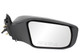 2013-2018 Nissan Altima Sedan Side View Door Mirror , Power Glass , Non-Heated , Paintable - Passenger Right Side