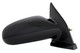 1996-2001 Saturn SW2 Side View Door Mirror , Manual Remote , Non-Heated , Gloss - Passenger Right Side