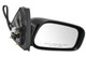 2003-2008 Pontiac Vibe Side View Door Mirror , Power Glass , Non-Heated , Gloss - Passenger Right Side