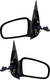 1995-2005 Chevrolet Cavalier Sedan Side View Door Mirror , Power Glass , Non-Heated , Paintable - Driver and Passenger Side
