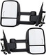 2015-2018 Chevrolet Silverado 2500 Side View Door Mirror , Power Glass , Heated , Textured , Turn Signal - Driver and Passenger Side