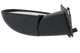 1999-2000 GMC Sierra 1500 Side View Door Mirror , Power Glass , Non-Heated , Chrome - Driver and Passenger Side