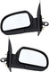 2002-2009 GMC Envoy Side View Door Mirror , Power Glass , Heated , Textured - Driver and Passenger Side