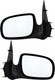 1997-2005 Chevrolet Venture Side View Door Mirror , Non-Powered , Non-Heated , Paintable - Driver and Passenger Side