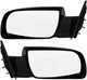 1988-2002 Chevrolet C3500 Side View Door Mirror , Manual Remote , Non-Heated , Gloss - Driver and Passenger Side