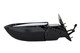 1992-2000 Chevrolet Tahoe Side View Door Mirror , Power Glass , Non-Heated , Gloss - Driver and Passenger Side