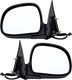 1995-1997 GMC Bravada Side View Door Mirror , Power Glass , Non-Heated , Paintable - Driver and Passenger Side