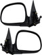 1998-2000 Chevrolet Blazer Side View Door Mirror , Power Glass , Non-Heated , Paintable - Driver and Passenger Side