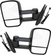 2007-2014 Chevrolet Silverado 2500 Side View Door Mirror , Power Glass , Heated , Textured , Turn Signal - Driver and Passenger Side