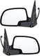 1999-2002 GMC Sierra 3500 Side View Door Mirror , Power Glass , Heated , Chrome - Driver and Passenger Side